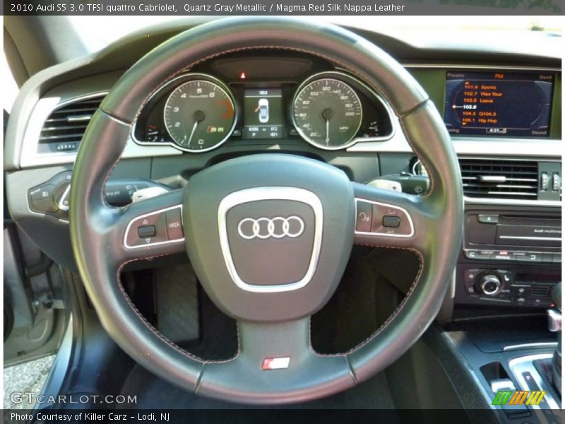  2010 S5 3.0 TFSI quattro Cabriolet Steering Wheel