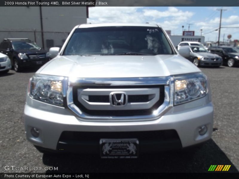 Billet Silver Metallic / Black 2009 Honda Pilot Touring 4WD