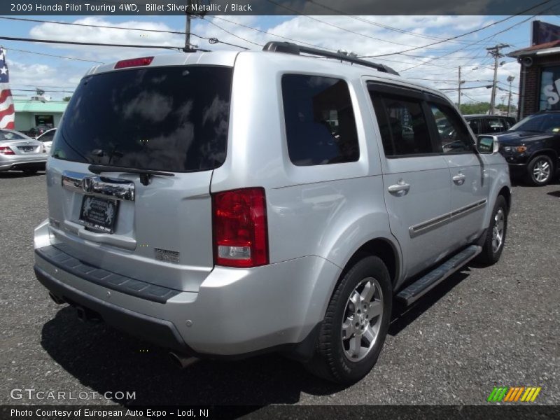 Billet Silver Metallic / Black 2009 Honda Pilot Touring 4WD