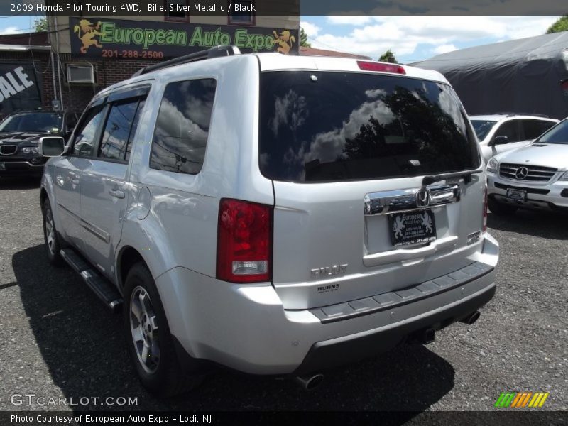 Billet Silver Metallic / Black 2009 Honda Pilot Touring 4WD
