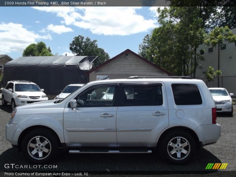 Billet Silver Metallic / Black 2009 Honda Pilot Touring 4WD