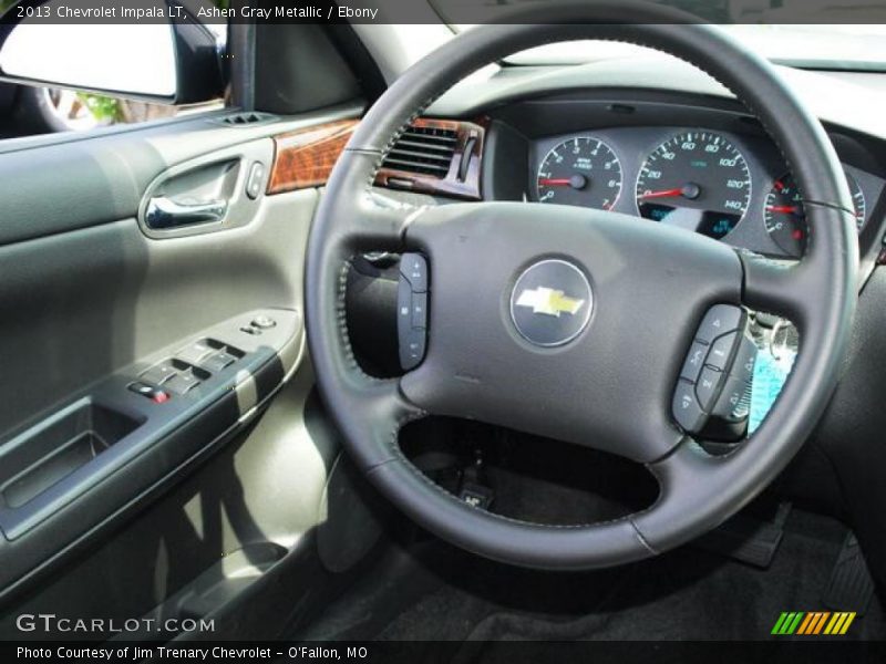 Ashen Gray Metallic / Ebony 2013 Chevrolet Impala LT