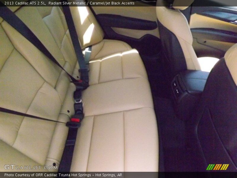 Radiant Silver Metallic / Caramel/Jet Black Accents 2013 Cadillac ATS 2.5L