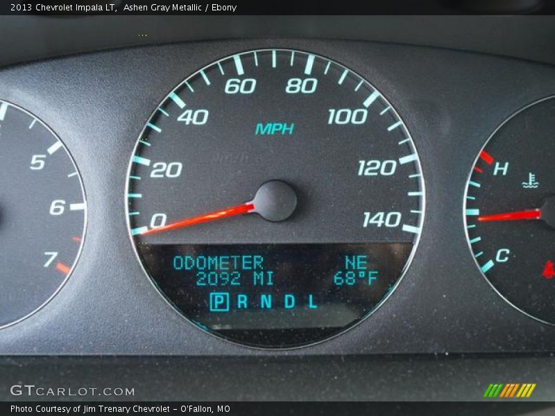 Ashen Gray Metallic / Ebony 2013 Chevrolet Impala LT