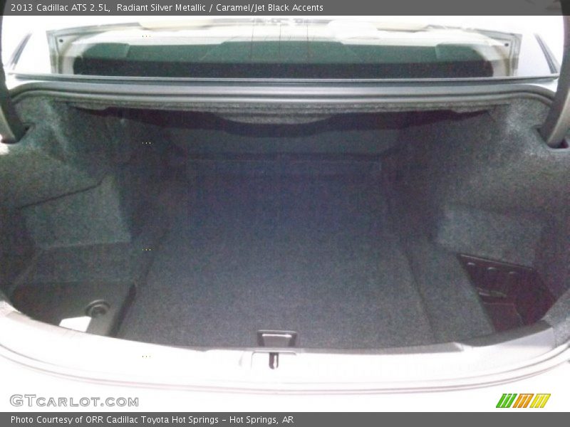 Radiant Silver Metallic / Caramel/Jet Black Accents 2013 Cadillac ATS 2.5L