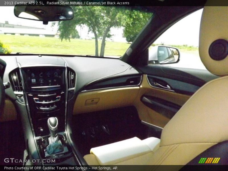 Radiant Silver Metallic / Caramel/Jet Black Accents 2013 Cadillac ATS 2.5L