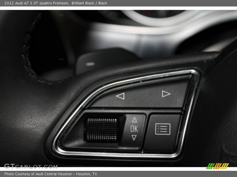 Controls of 2012 A7 3.0T quattro Premium