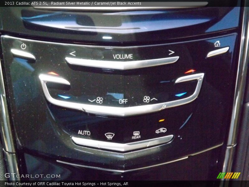 Radiant Silver Metallic / Caramel/Jet Black Accents 2013 Cadillac ATS 2.5L