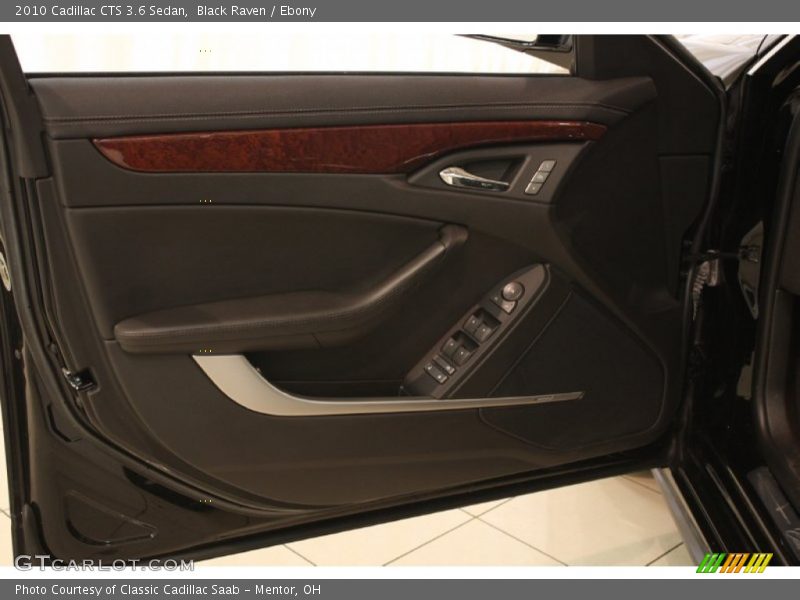 Black Raven / Ebony 2010 Cadillac CTS 3.6 Sedan