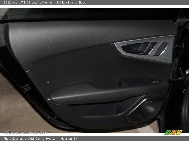 Brilliant Black / Black 2012 Audi A7 3.0T quattro Premium