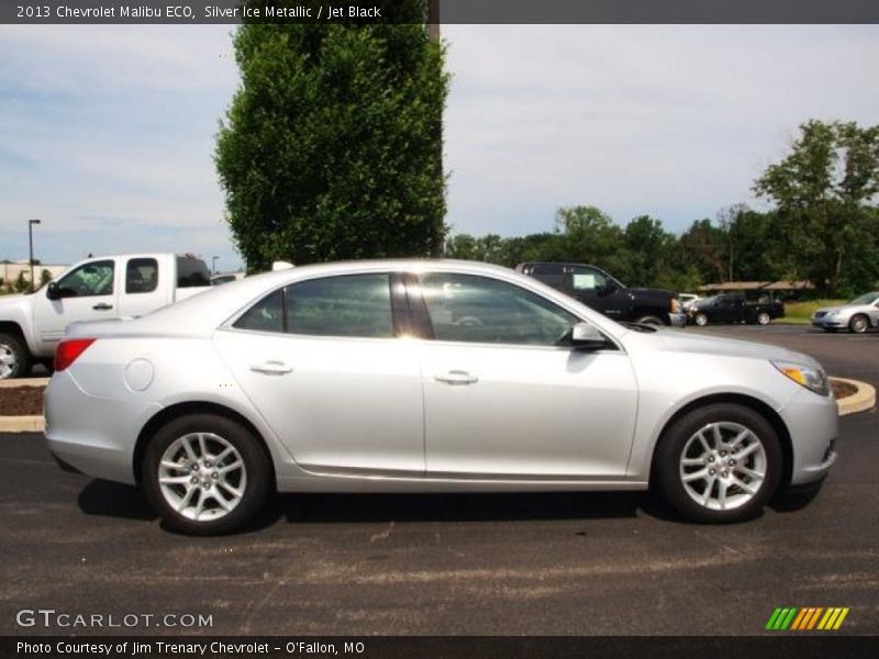 Silver Ice Metallic / Jet Black 2013 Chevrolet Malibu ECO