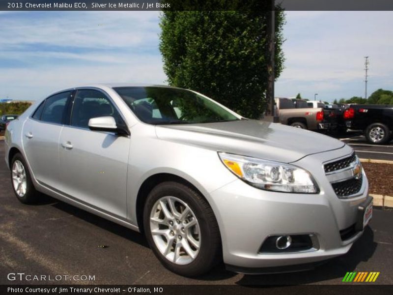 Silver Ice Metallic / Jet Black 2013 Chevrolet Malibu ECO