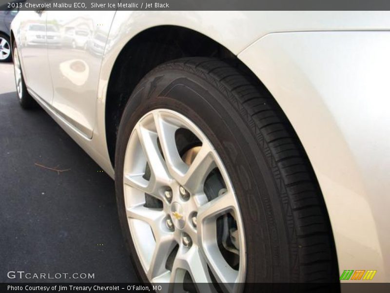 Silver Ice Metallic / Jet Black 2013 Chevrolet Malibu ECO