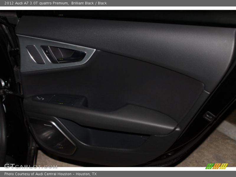 Brilliant Black / Black 2012 Audi A7 3.0T quattro Premium