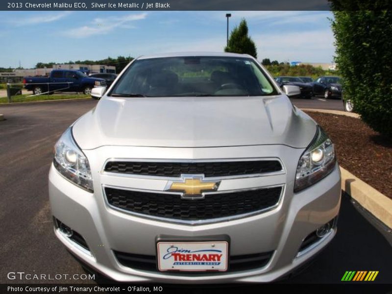 Silver Ice Metallic / Jet Black 2013 Chevrolet Malibu ECO