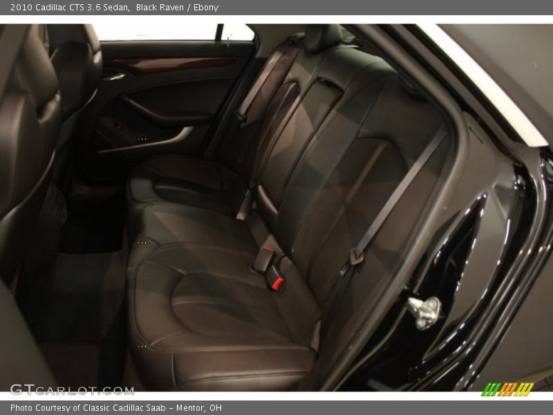 Black Raven / Ebony 2010 Cadillac CTS 3.6 Sedan