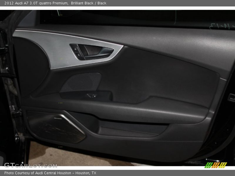Brilliant Black / Black 2012 Audi A7 3.0T quattro Premium