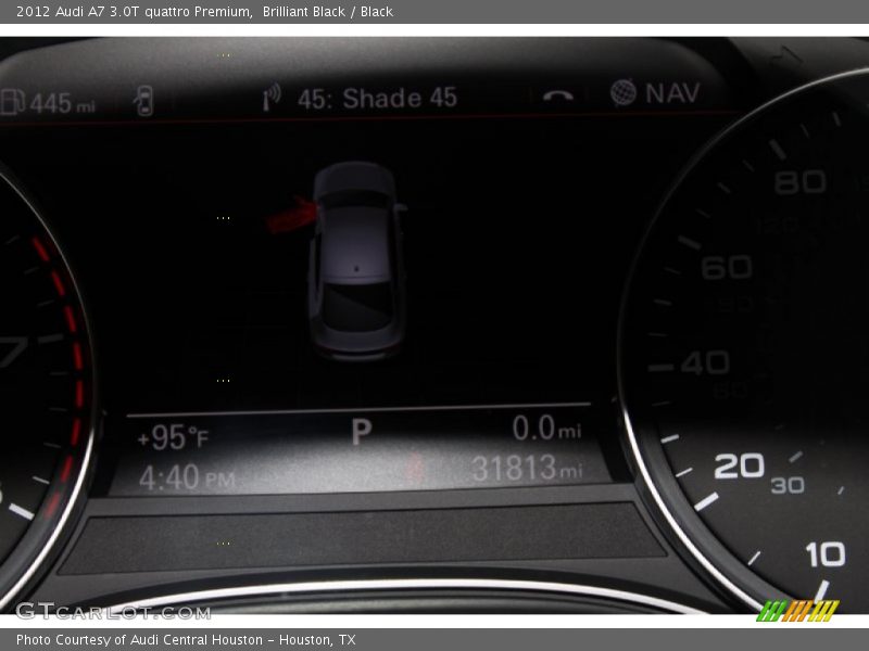 Brilliant Black / Black 2012 Audi A7 3.0T quattro Premium