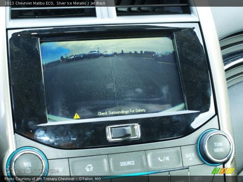 Silver Ice Metallic / Jet Black 2013 Chevrolet Malibu ECO