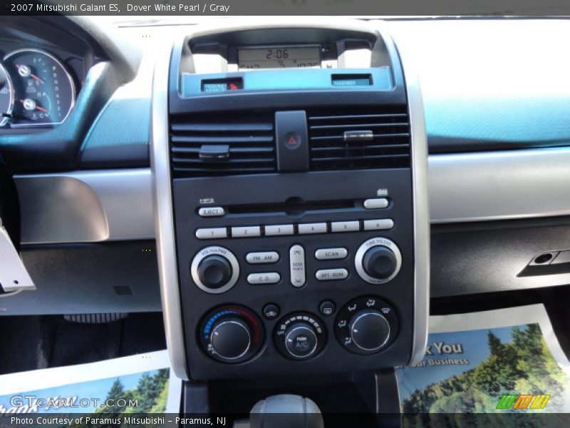 Dover White Pearl / Gray 2007 Mitsubishi Galant ES