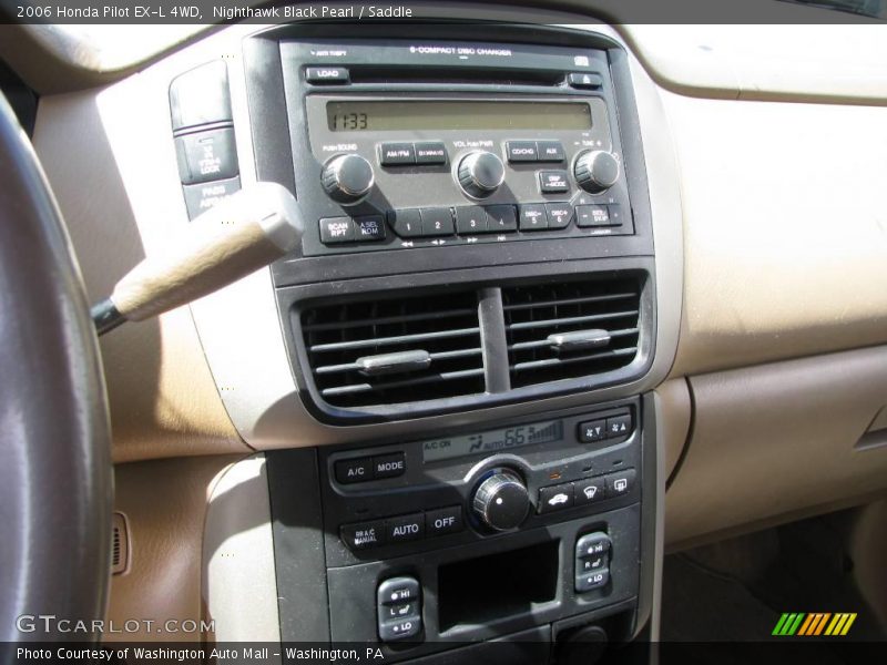 Nighthawk Black Pearl / Saddle 2006 Honda Pilot EX-L 4WD