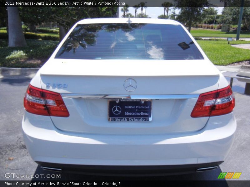 Arctic White / Almond/Mocha 2012 Mercedes-Benz E 350 Sedan