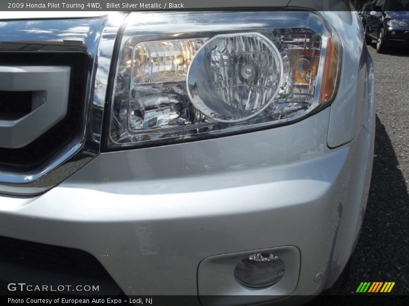 Billet Silver Metallic / Black 2009 Honda Pilot Touring 4WD