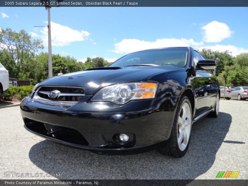 Obsidian Black Pearl / Taupe 2005 Subaru Legacy 2.5 GT Limited Sedan