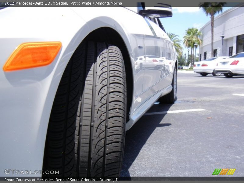 Arctic White / Almond/Mocha 2012 Mercedes-Benz E 350 Sedan