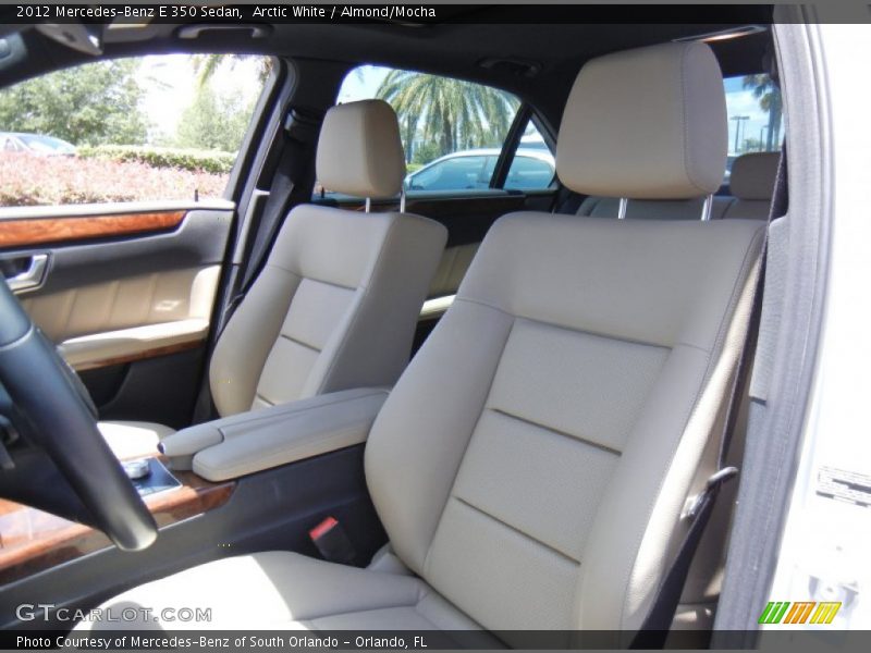 Arctic White / Almond/Mocha 2012 Mercedes-Benz E 350 Sedan