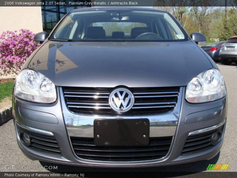 Platinum Grey Metallic / Anthracite Black 2006 Volkswagen Jetta 2.0T Sedan