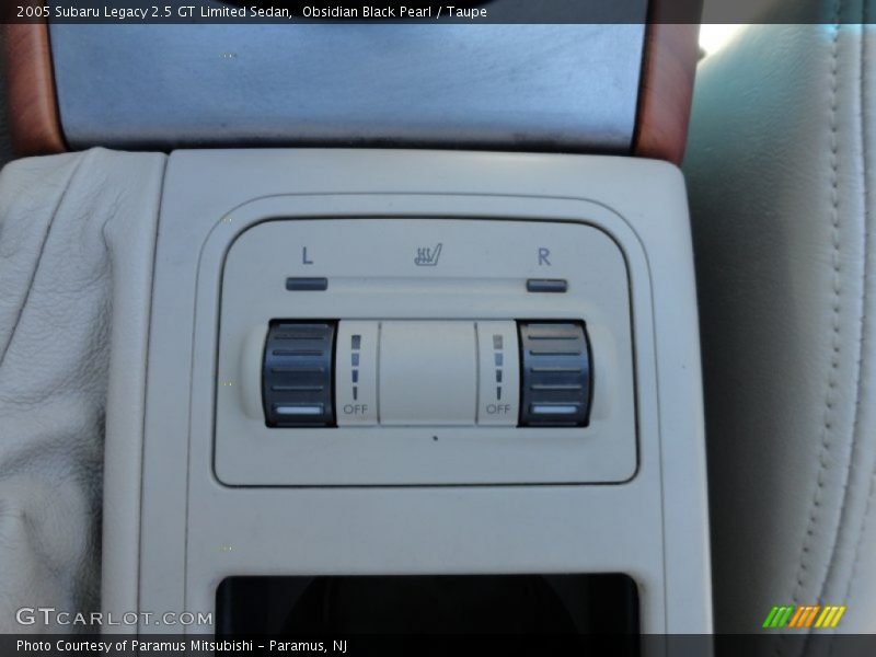 Obsidian Black Pearl / Taupe 2005 Subaru Legacy 2.5 GT Limited Sedan