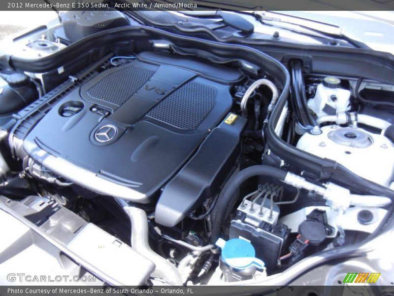 Arctic White / Almond/Mocha 2012 Mercedes-Benz E 350 Sedan