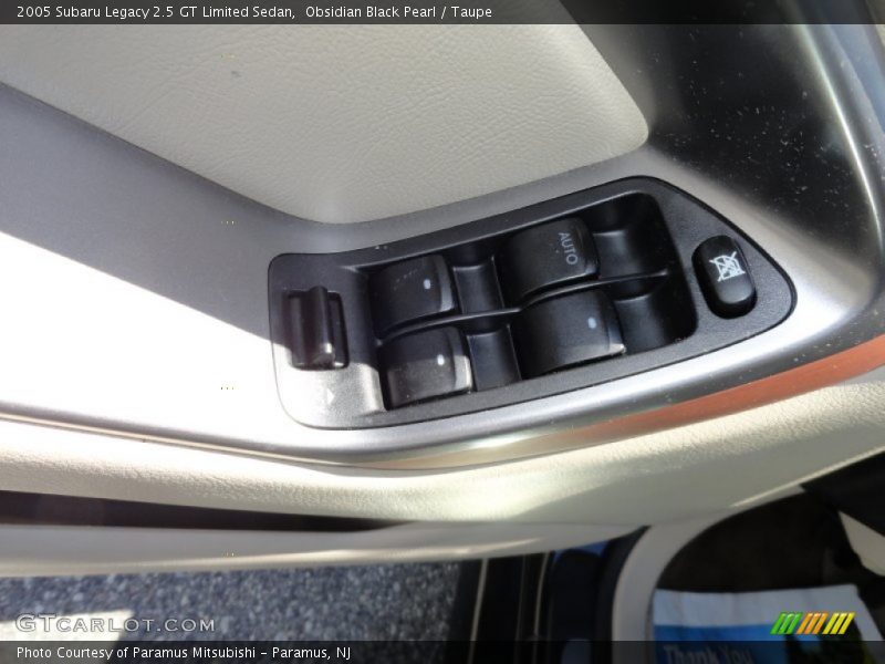 Obsidian Black Pearl / Taupe 2005 Subaru Legacy 2.5 GT Limited Sedan