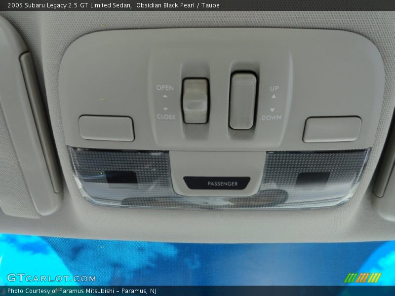 Obsidian Black Pearl / Taupe 2005 Subaru Legacy 2.5 GT Limited Sedan