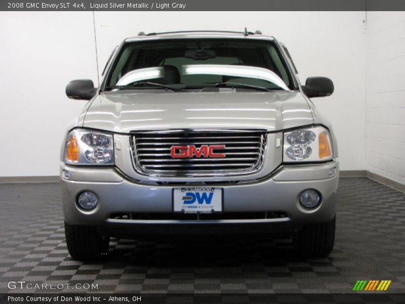 Liquid Silver Metallic / Light Gray 2008 GMC Envoy SLT 4x4