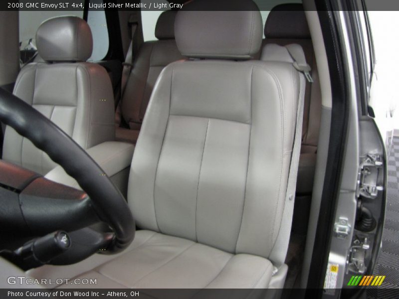 Liquid Silver Metallic / Light Gray 2008 GMC Envoy SLT 4x4