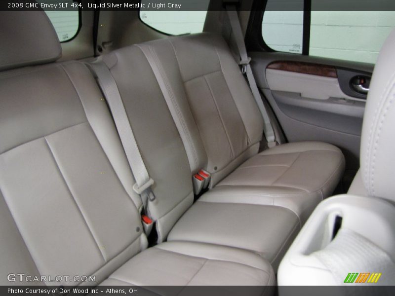 Liquid Silver Metallic / Light Gray 2008 GMC Envoy SLT 4x4