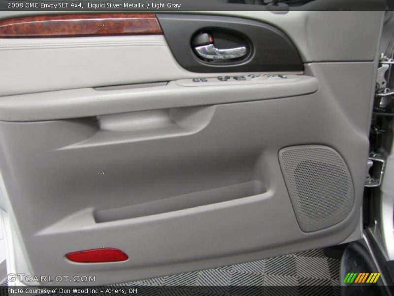 Liquid Silver Metallic / Light Gray 2008 GMC Envoy SLT 4x4