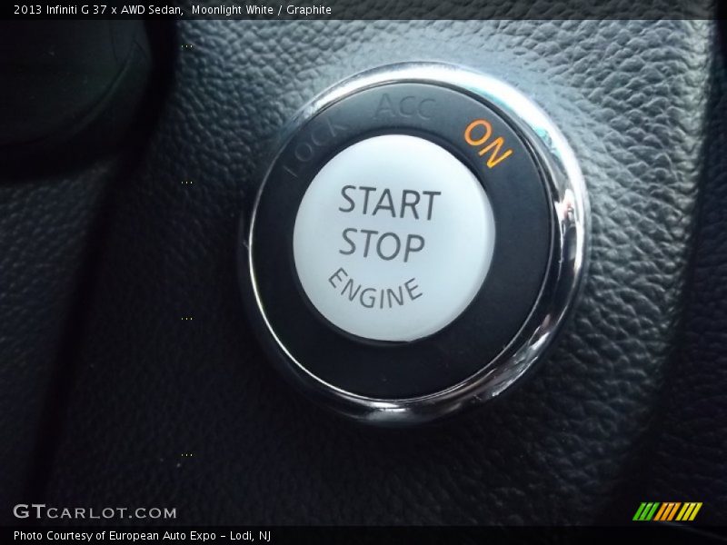 Moonlight White / Graphite 2013 Infiniti G 37 x AWD Sedan