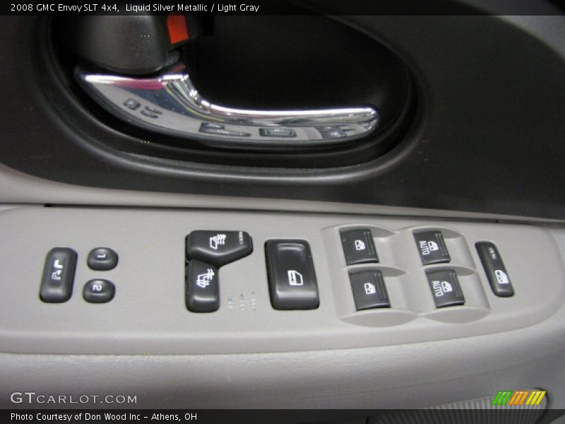 Liquid Silver Metallic / Light Gray 2008 GMC Envoy SLT 4x4