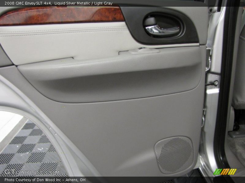 Liquid Silver Metallic / Light Gray 2008 GMC Envoy SLT 4x4