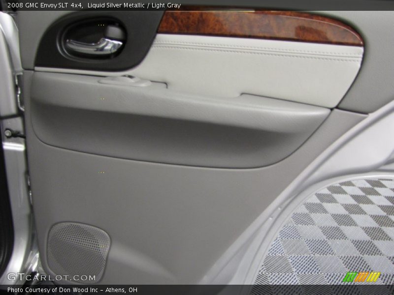 Liquid Silver Metallic / Light Gray 2008 GMC Envoy SLT 4x4