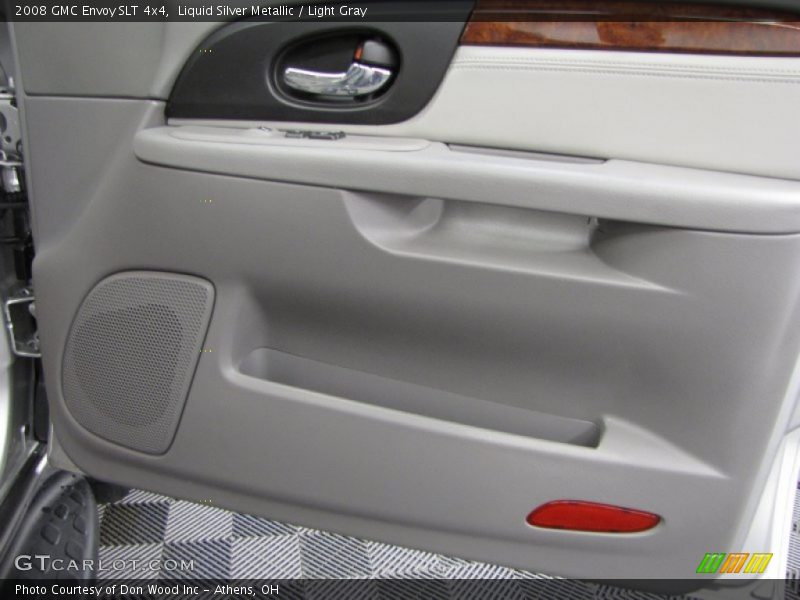 Liquid Silver Metallic / Light Gray 2008 GMC Envoy SLT 4x4