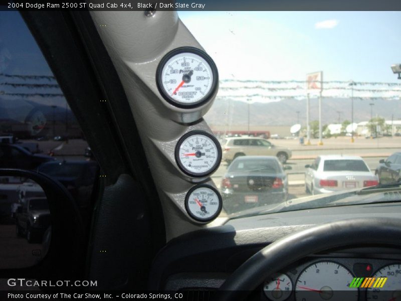Black / Dark Slate Gray 2004 Dodge Ram 2500 ST Quad Cab 4x4