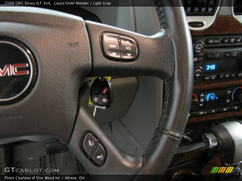 Liquid Silver Metallic / Light Gray 2008 GMC Envoy SLT 4x4