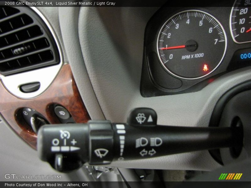 Liquid Silver Metallic / Light Gray 2008 GMC Envoy SLT 4x4