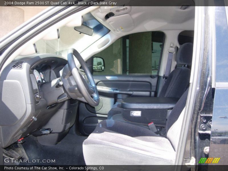 Black / Dark Slate Gray 2004 Dodge Ram 2500 ST Quad Cab 4x4