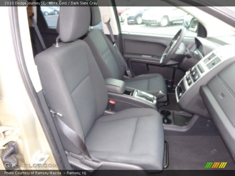 White Gold / Dark Slate Gray 2010 Dodge Journey SE
