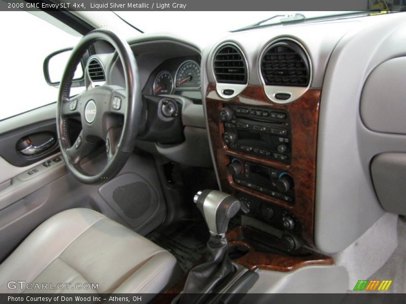 Liquid Silver Metallic / Light Gray 2008 GMC Envoy SLT 4x4